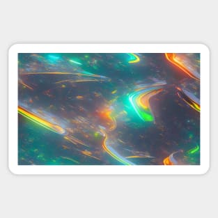 Seamless Holographic Textures Sticker